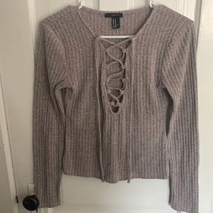 Forever 21 long sleeve top size medium